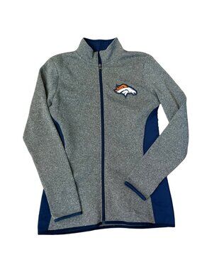 Denver Broncos Women's Size Small Soft Full Zip Jacket